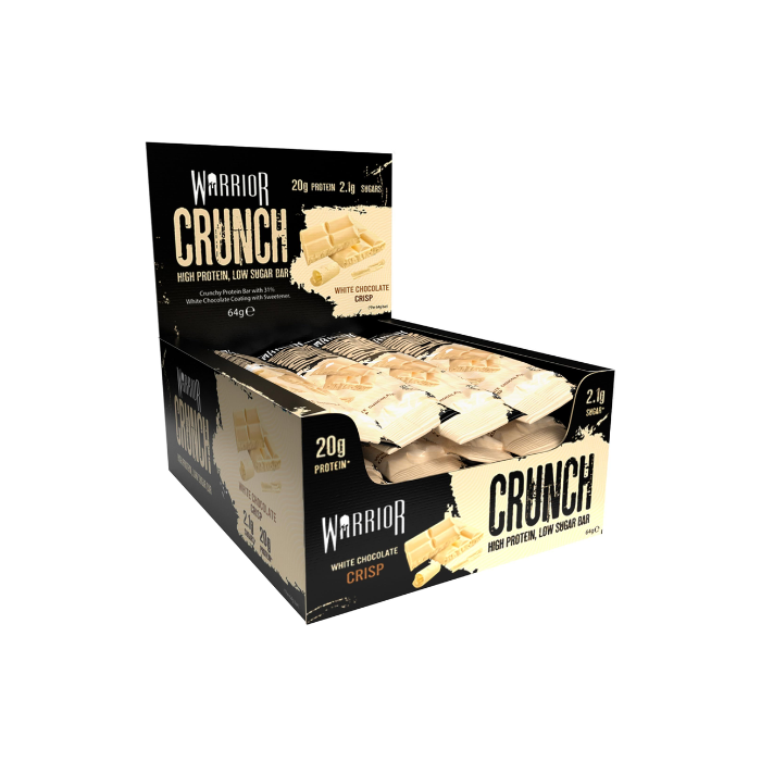 Warrior Crunch White Choc Crisp 12 x 64g Bars