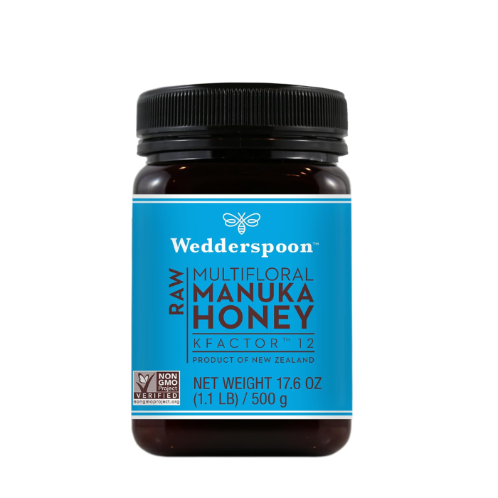 Wedderspoon Raw Multifloral Manuka Honey KFactor 12 500 g