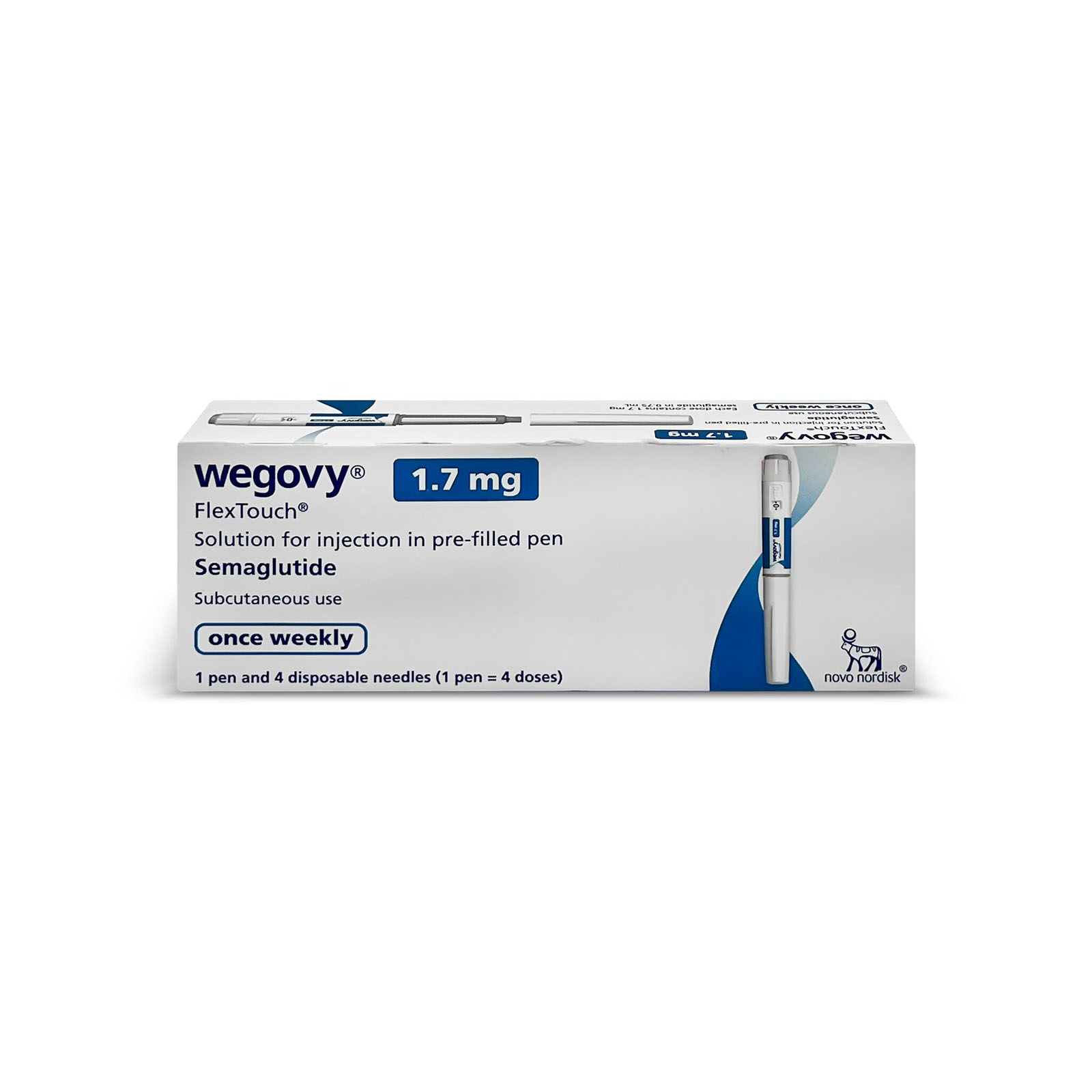 Wegovy FlexTouch 1.7MG SC Pre-Filled Pen 3ML 1s