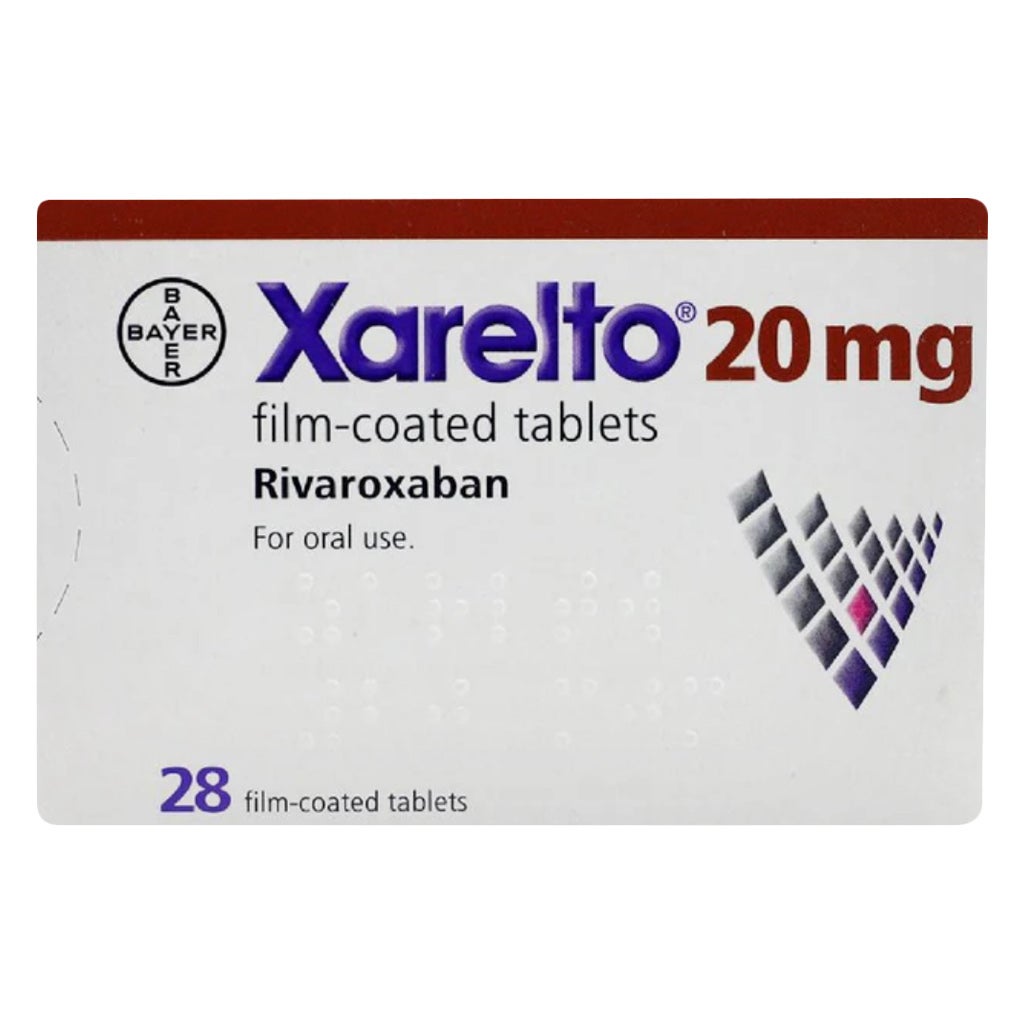 Xarelto 20mg Tab 28s(14s Blister X 2)