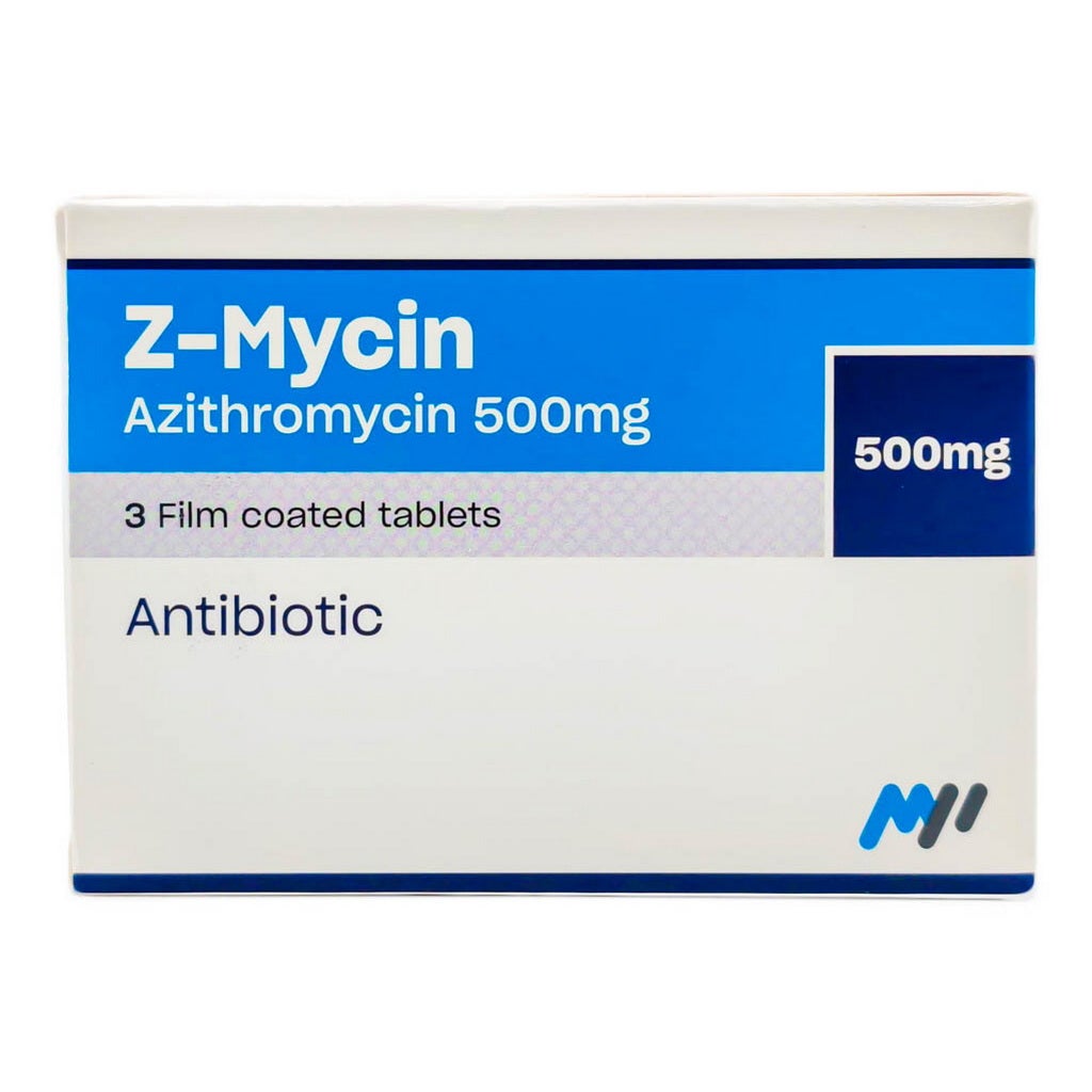 Z-Mycin 500mg 3's Tablet