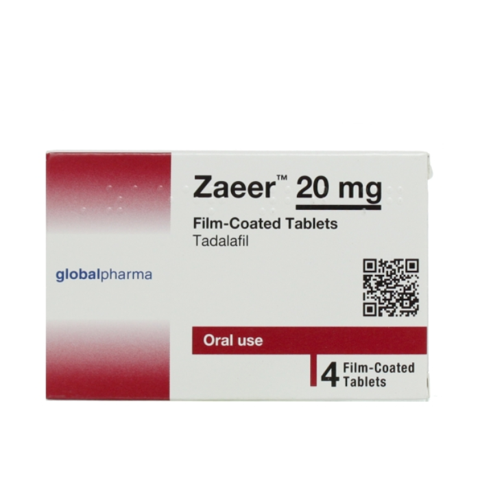 ZAEER 20MG TAB 4S BLISTER