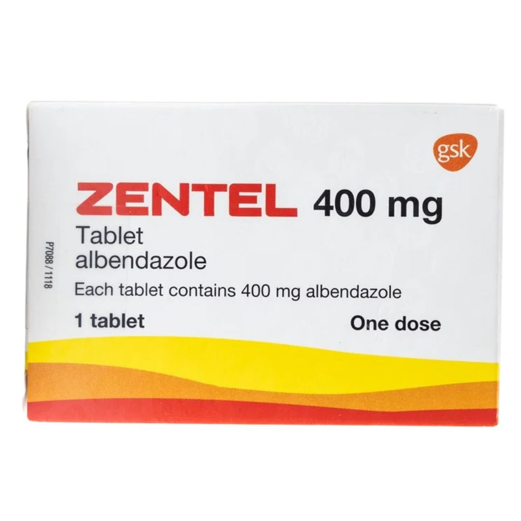 Zentel 400mg  1s