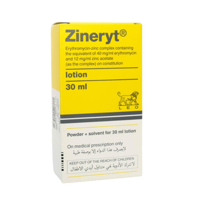 ZINERYT LOTION 30ML (1 POW VIAL + 1 LIQUID VIAL)