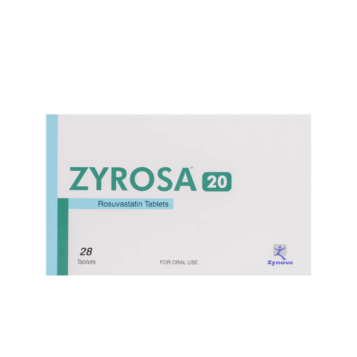 Zyrosa 20MG Tab 28s