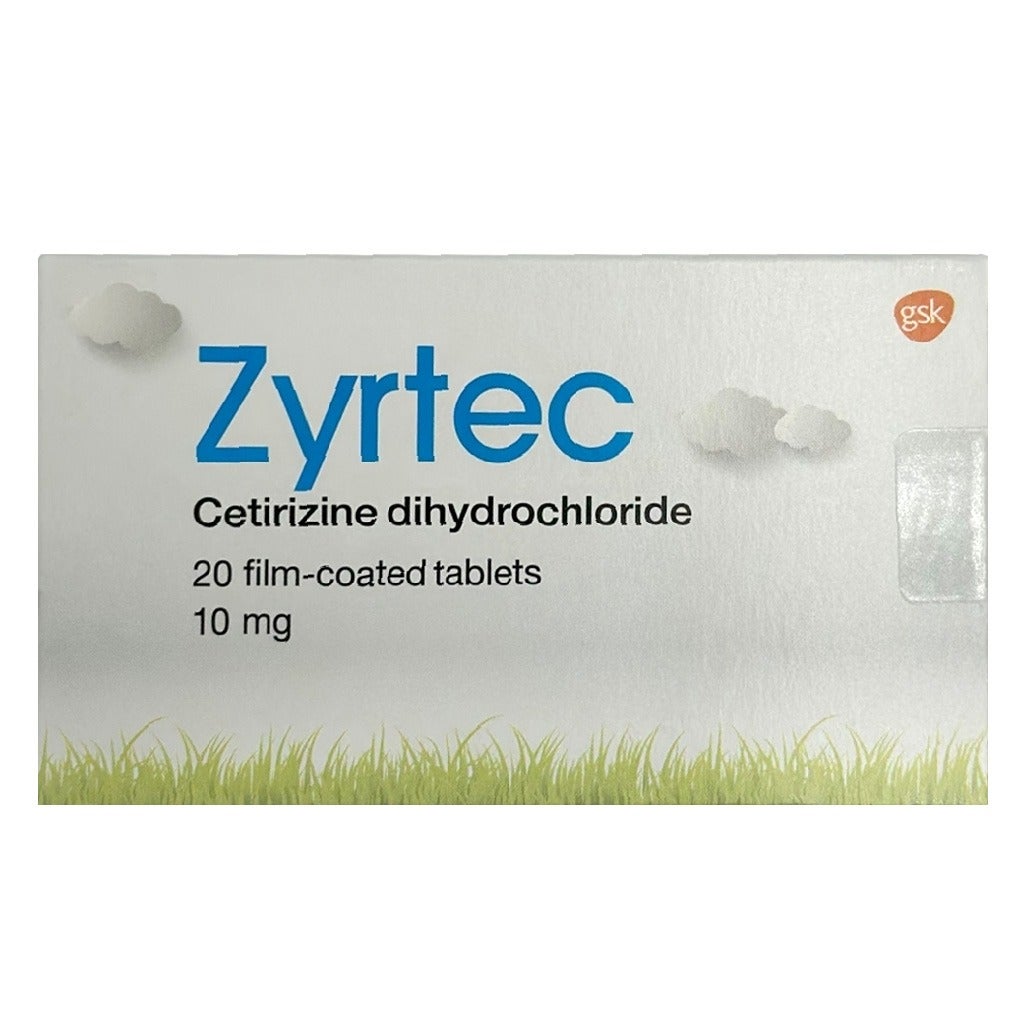 Zyrtec 10mg Tab 20s